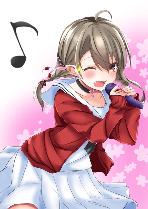 最高のファンサありがとう? #さくらのしおり 