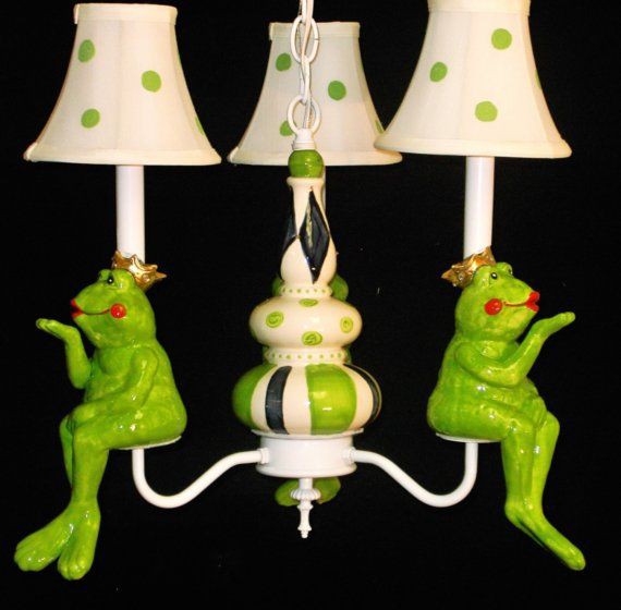 froggy chandelier