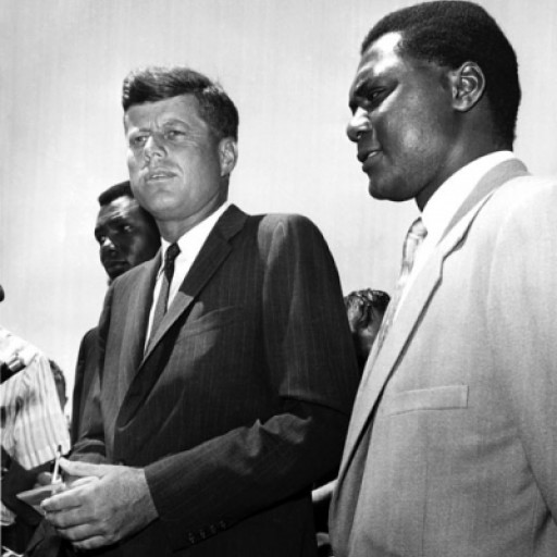 In the 1960s, Kenyan Minister, Thomas Mboya worked with President John F. Kennedy in a campaign of airlifts, that took hundreds of African students to USA for higher education including Noble Peace Prize winner, Wangari Maathai & former US President Obama's dad, Barack Obama Sr.