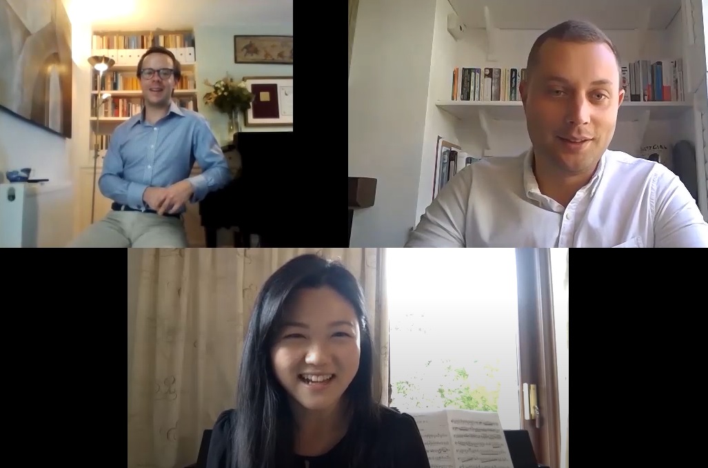 Artistic Director <a href="/geoffparkin4/">Geoff Parkin</a> catches up with AMC alumni <a href="/emilysunviolin/">Emily Sun</a> and <a href="/AshleyFripp/">Ashley Fripp</a> to discuss how they are keeping busy, performing online and music competitions.

Watch here: bit.ly/2AfIBPE

#CultureinQuarantine #ROSLatHome #ClassicalMusic #ThursdayMotivation