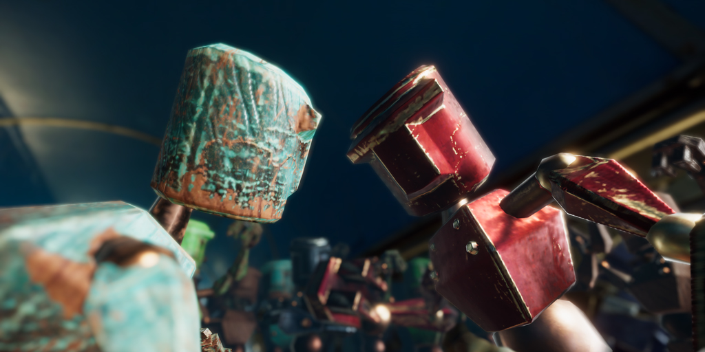 EmberGlitch's tweet photo. We just updated our stylized humanoid dummies asset pack on the #assetstore. Improved textures, updated post-processing and an epic fight showdown.

Check it out here!
https://t.co/qcGpNPTVz1

#madewithunity #gamedev #unity3d #3dart #3Danimation https://t.co/NCCNJBS6lv
