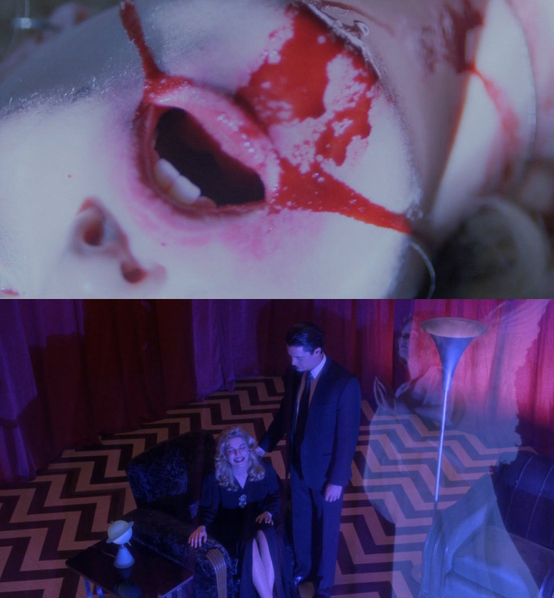 ViscaMarco's tweet photo. "The ANGELS wouldn't help you, 'cause they've all gone away..."

#FireWalkWithMe #TwinPeaksFireWalkWithMe #MissingPieces #TwinPeaks #DavidLynch #SherylLee #KyleMacLachlan #ChrisIsaak  #DavidBowie https://t.co/ofFfifWLex