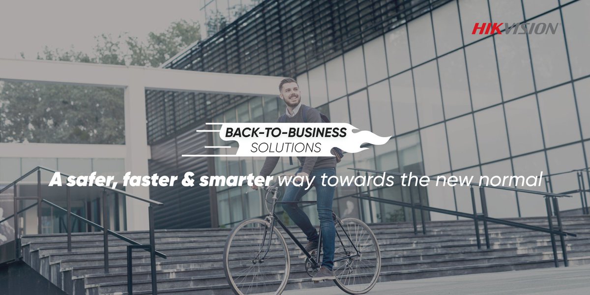 HikvisionHQ's tweet image. #BackToBusiness As businesses around the world reopen and resume operations, people are getting back to work and back to their daily routines. Hikvision offers a number of solutions to help usher in the 'new normal'. Find out more: hikvision.com/en/solutions/b…
