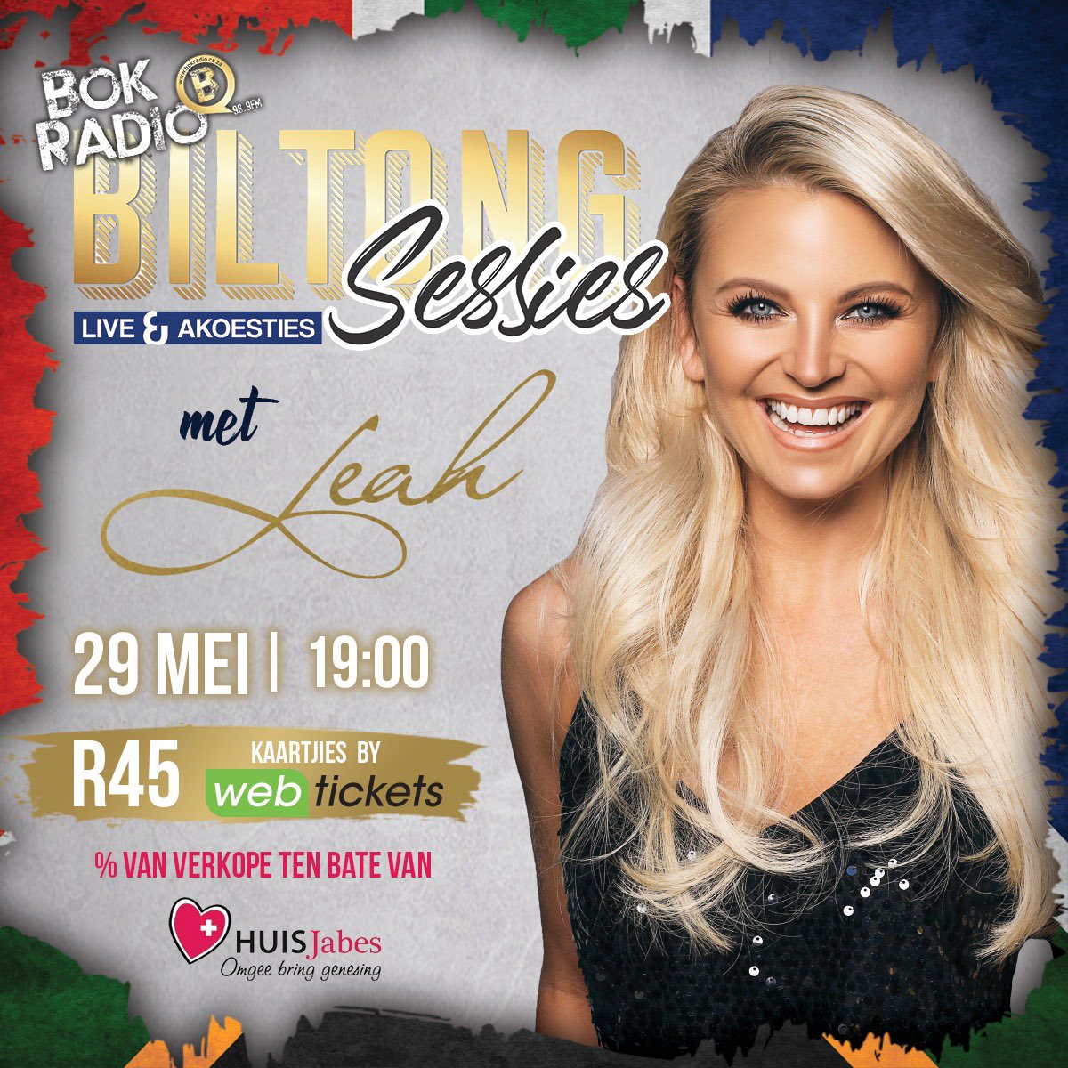 Een van my gunsteling mense met soveel talent. Haar live shows is altyd onvergeetlik! Kry joune hier: webtickets.co.za/v2/Event.aspx?…