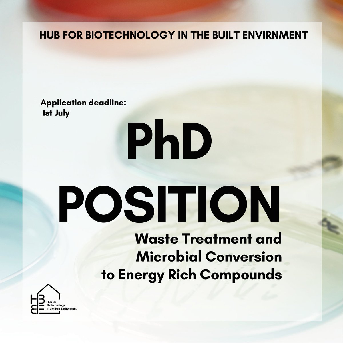 Hub for Biotechnology in the Built Environment tweet media