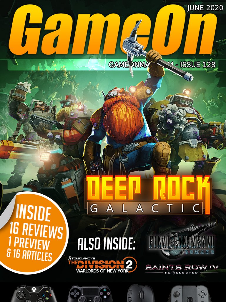 TheGameOnMag's tweet image. Our latest issue, Issue #128 of GameOn Mag is now live!

You can purchase a single issue for £3.99 or a £1.99 monthly subscription fee. The links are below:

UK Kindle: amazon.co.uk/GameOn-Magazin…
US Kindle: amazon.com/GameOn-Magazin…
Magzter: magzter.com/GB/GameOn-Netw…