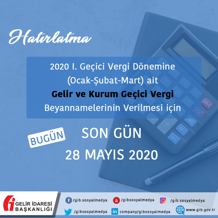 gibsosyalmedya's tweet photo. #songün #geçicivergi #GİB https://t.co/HOgRlFBGgS