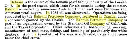 Bahrain Petroleum Company is a company registered in Canada as noted in The Statesman's Year-Book: Statistical and Historical Annual of the States of the World 1952. Link here excerpt below.  https://books.google.ca/books?id=6tfMDQAAQBAJ&pg=PA766&lpg=PA766&dq=Bahrain+Petroleum+Company,+a+company+registered+in+Canada,&source=bl&ots=ddMgaSlFSr&sig=ACfU3U2zSGz5Bw6L0l3QJ2RlrBGYLO6ZFg&hl=en&sa=X&ved=2ahUKEwjd4sKWptbpAhWvhOAKHX_1B-EQ6AEwCXoECAkQAQ#v=onepage&q=Bahrain%20Petroleum%20Company%2C%20a%20company%20registered%20in%20Canada%2C&f=false