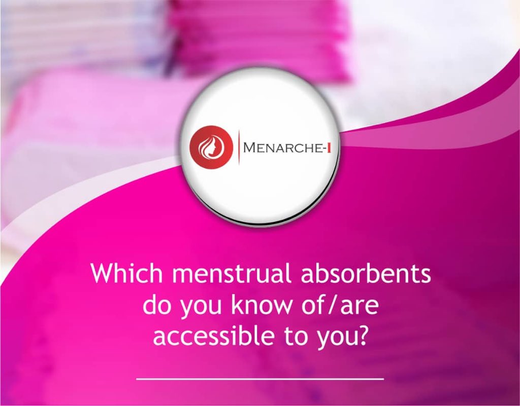 menarche_i's tweet photo. Q1. Which menstrual absorbents do you know of / are accessible to you?
#MenarcheGhana
#WMHDay2020
#ItsTimeForAction 
#PeriodsDontHaltInPandemics https://t.co/PQSj9yYldI