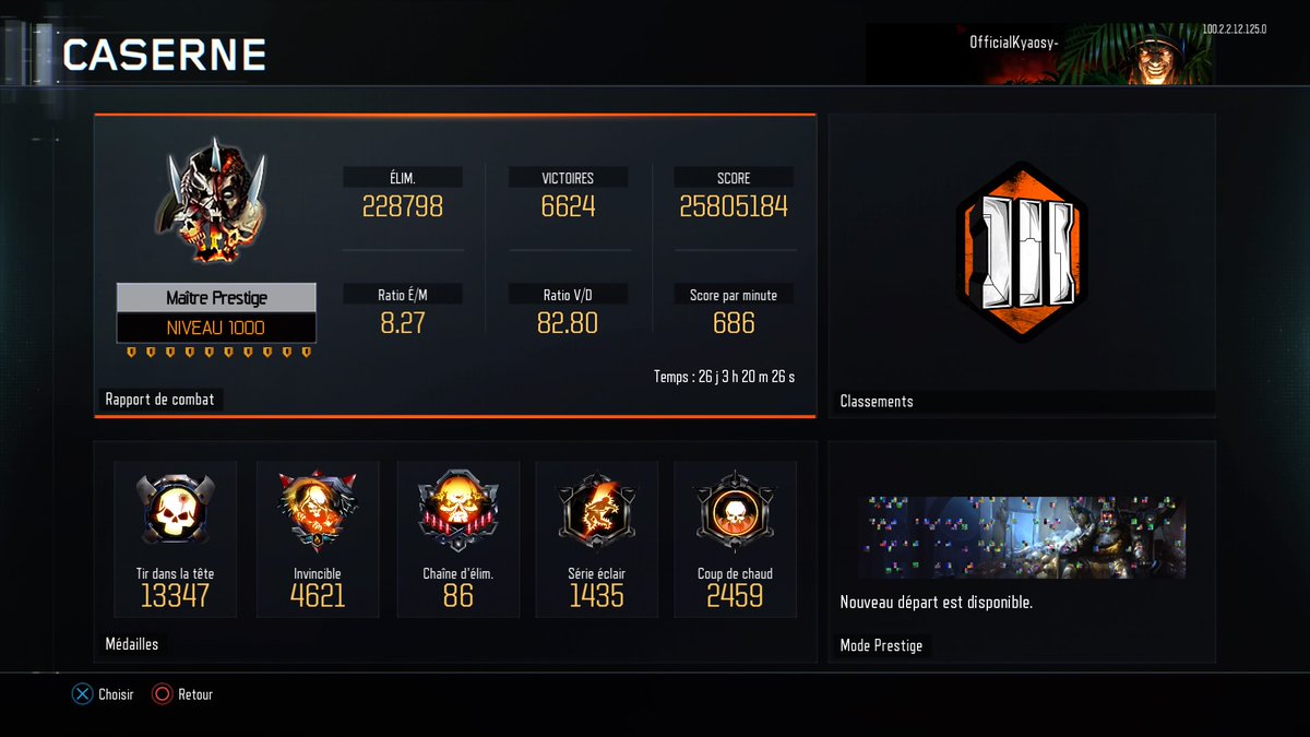 awsline's tweet image. Level 1000 Bo3 &amp;amp; Bo4 ✅
