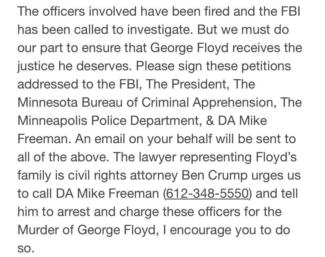 what happened to George Floyd.