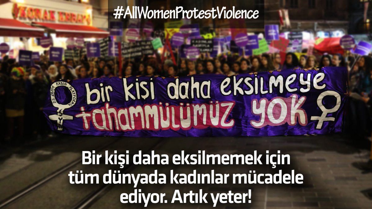 Em îro wek jin ji gelek alîyên cîhanê li hember tundûtîjîya mêran û patrîyarkayê dengê xwe bilind dikin. 
#AllWomenProtestViolence