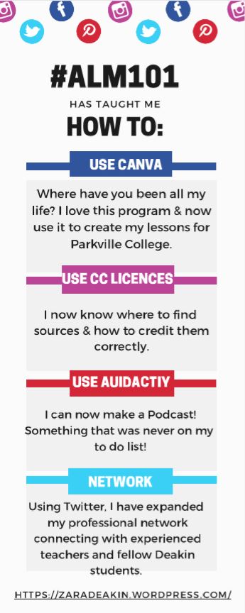 Zarah_Deakin's tweet photo. #imadesomemedia. Thanks #ALM101.  This is the first unit I have been able to DM ANY teacher &amp; receive an answer almost instantly - legends! Peer support has been next level. Plenty of laughs along the way ✌️ https://t.co/srOVrJSa1z