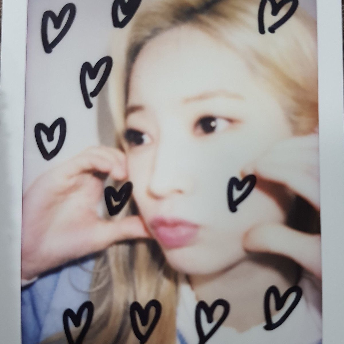 • you always find in cute and funny how she includes polaroid pics of herself on her gifts for you, it's always in there!—  #HappyDAHYUNDay—  #OurShiningLightDAHYUN