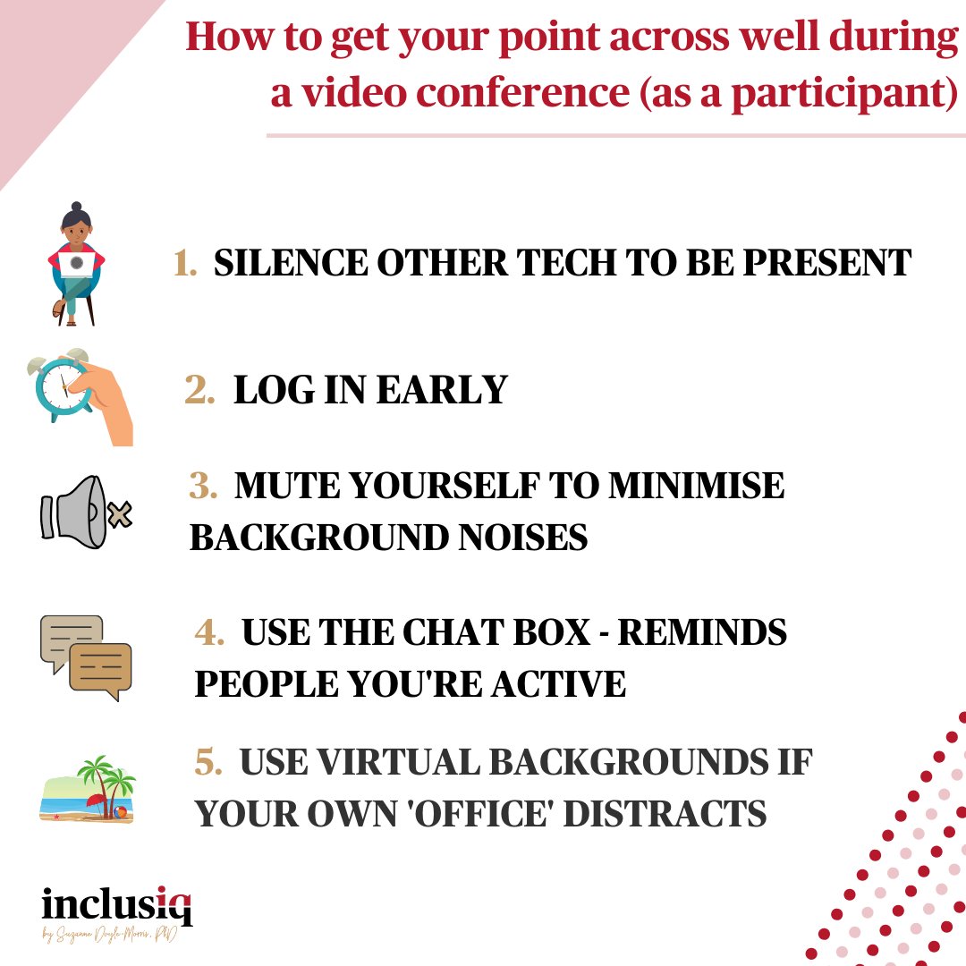 Do you struggle to get your point across during a video conference? 

instagram.com/p/CAujvIOAQCm/