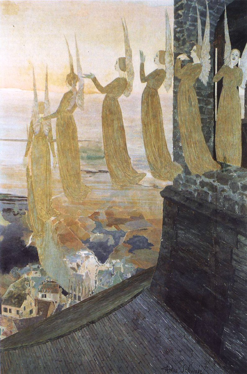カルロス・シュヴァーベ、このみっつは特に好きー。 Carlos Schwabe