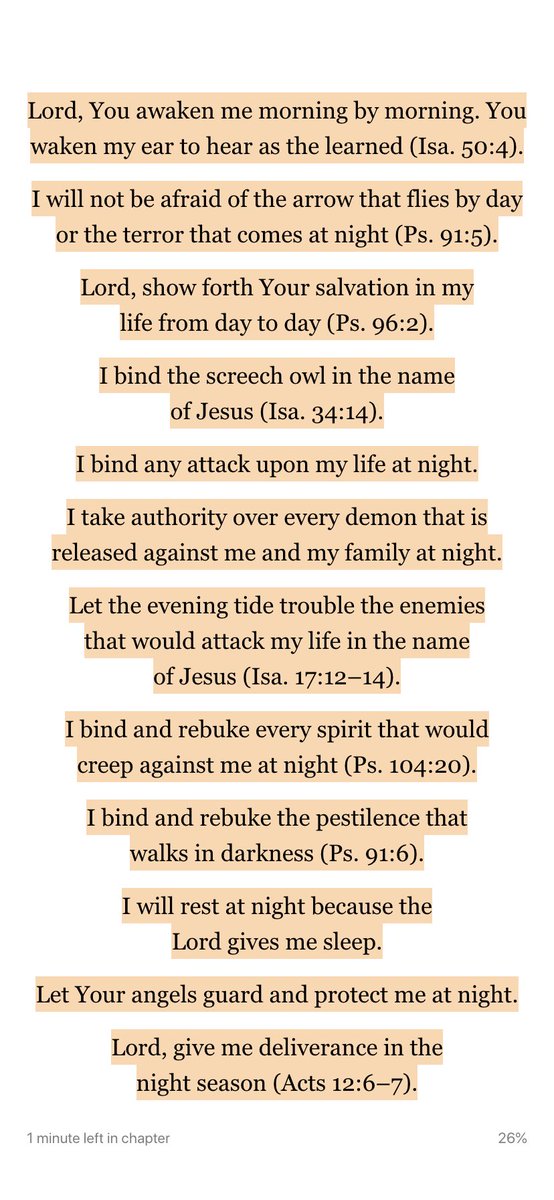KanoshosHeart's tweet image. Prayers to Command the Morning, the Day &amp;amp; the Night📌 #PrayScripture