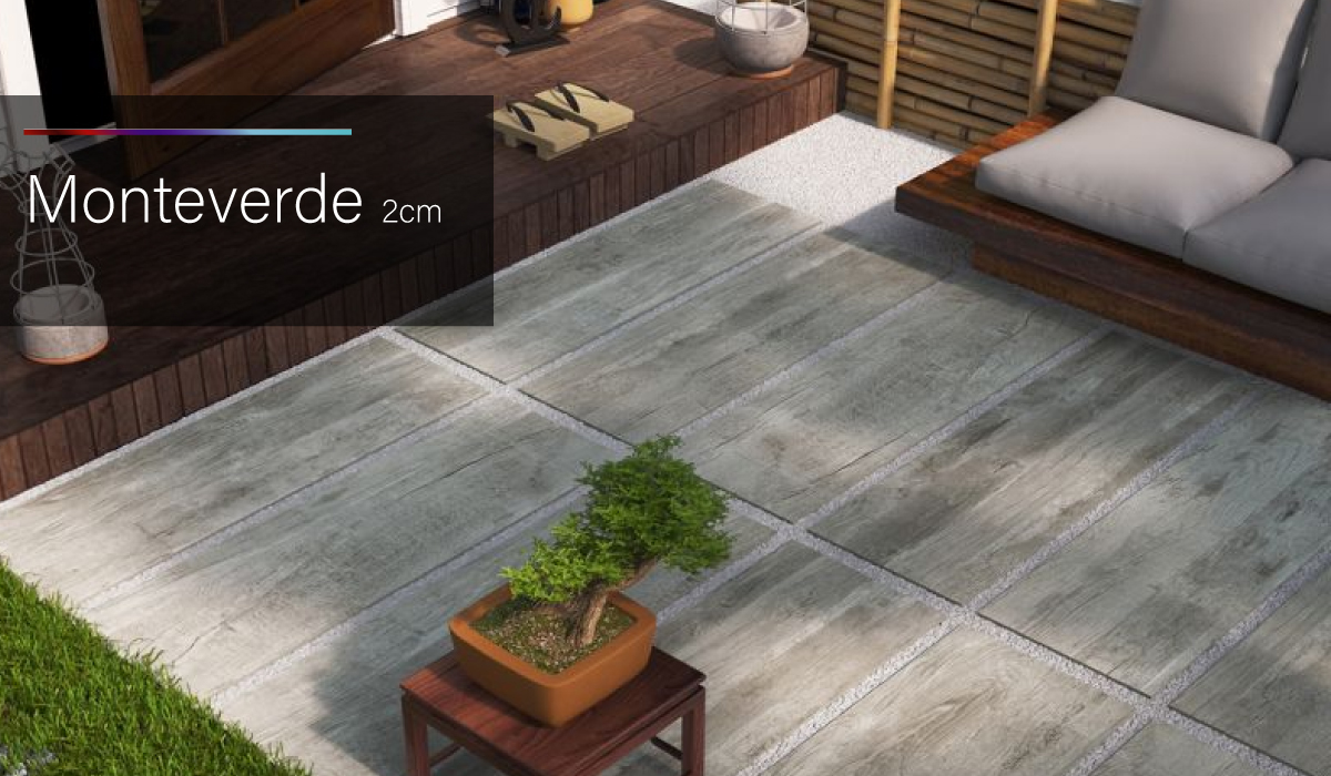 Another great day to get out &amp; enjoy your garden ☀️ If your outdoor space needs a makeover, our Monteverde wood effect porcelain tiles are a great choice.
40cm x 120cm, 2cm thick, frost resistant and highly anti-slip (R11) and available in 3 natural wood colours.