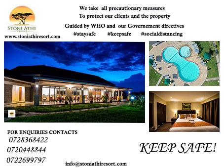 stoniathi's tweet photo. We have put all the necessary measures and precautions to protect both our clients and staff against the Covid-19 virus #keepsafe #staysafe #COVID19KE #hospitalityindustry #serenesavannahexperience 
For Early reservations kindly contact us:-
0728368422
0720448844
0722699797 https://t.co/2T5Vox7EMt