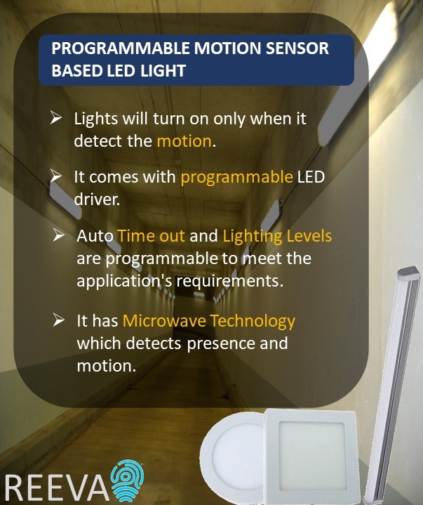 ReevaSmart's tweet photo. "LED light with Built-in #Motion Sensor and smart driver that dims #brightness up to 30%*, When no motion detected."

#smartlighting #smarthomeautomation #smartlights #smarthome #smartbuilding #saveenergy #saveelectricity  #dimmable #dimmablelights #ledlights #lightingmanagement https://t.co/qVZwVPfPeN