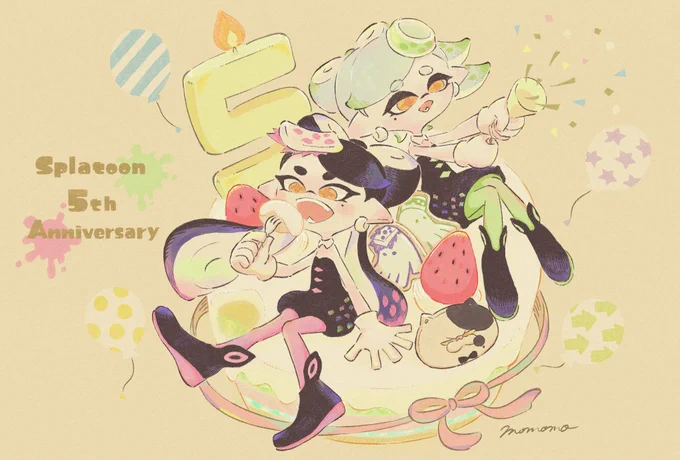 祝!スプラトゥーン5周年?
楽しい時間をありがとう!
#スプラトゥーン5周年 #スプラ5周年 #Splatoon 