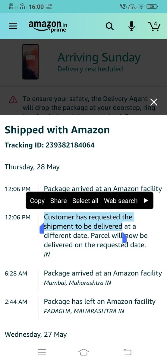 Amazon Help Auf Twitter We Are Sorry About The Discrepancy With The Tracking Of Your Order Please Wait Till The Revised Estimated Delivery Date For The Delivery Of Your Order Mj T Co K7zkso8tdp Amazon Help Auf Twitter We Are Sorry About The Discrepancy With The Tracking Of Your Order Please Wait Till The Revised Estimated Delivery Date For The Delivery Of Your Order Mj T Co K7zkso8tdp