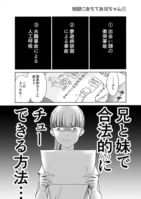 相手には地獄に堕ちて欲しくない妹と兄の話。1/3 