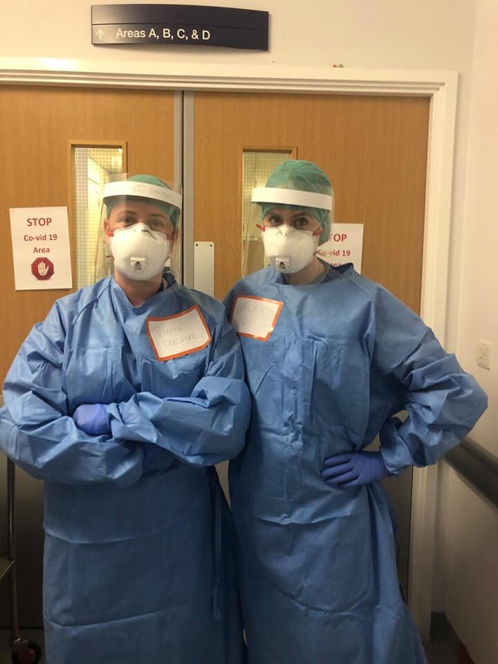 IIHUK's tweet photo. All the doctors working with us are special but none are more precious than our Patron @IIHDrBirmingham  and @DrMollan. They have returned to their clinics now but tonight when you #ClapfortheNHS please give a little thanks to them and all NHS staff battling to save lives. https://t.co/kj5ne1a69d