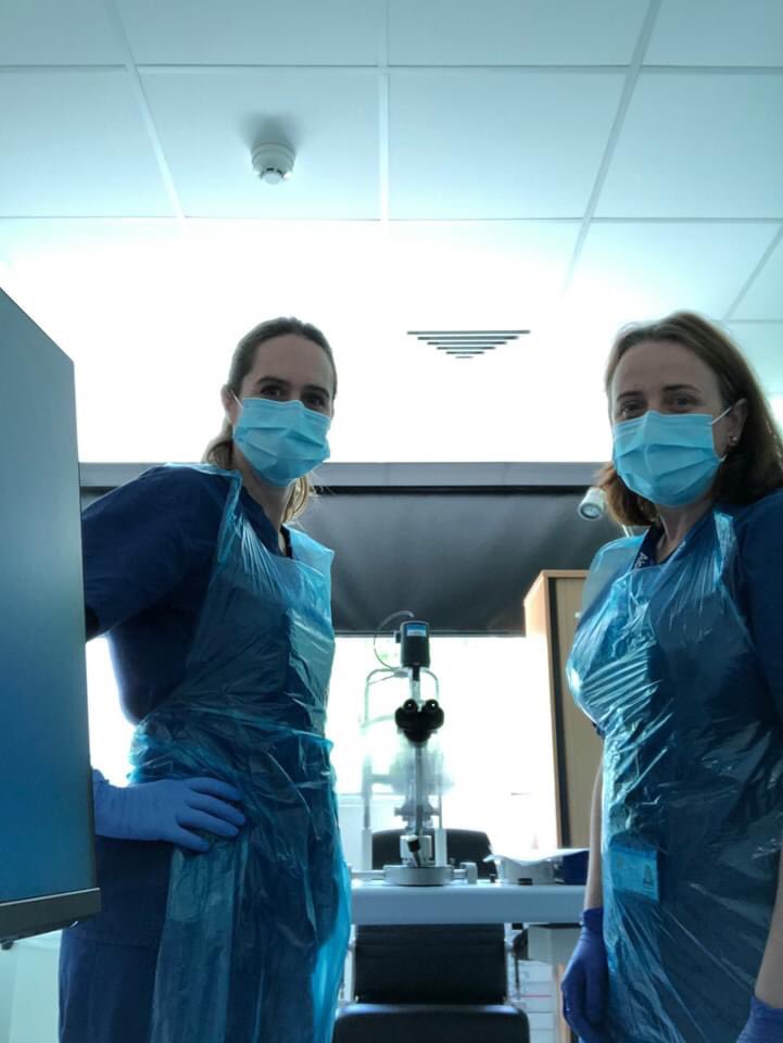 IIHUK's tweet photo. All the doctors working with us are special but none are more precious than our Patron @IIHDrBirmingham  and @DrMollan. They have returned to their clinics now but tonight when you #ClapfortheNHS please give a little thanks to them and all NHS staff battling to save lives. https://t.co/kj5ne1a69d