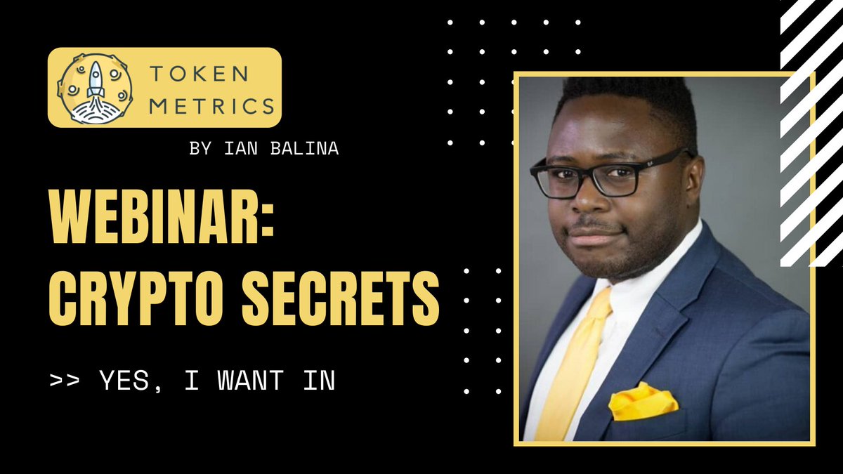 nhatminh8888's tweet image. 💥Special Live Webinar with Ian Balina To Learn Crypto Secret
🌐 Join the Free Webinar of Ian Balina about the Future of Crypto Investing!
🎥 Watch now : bit.ly/2AWrzGB
#IEOreviews #portfolio #riskmetrics #IanBalina  #crypto #Investing #cryptoinvestments #freewebinar