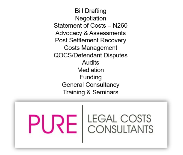 emmacaseftg's tweet photo. At Pure Legal Costs Consultants we offer a 'cradle to grave' legal costs recovery service! Please contact me on 0151 443 6129 or emma.case@purelegalcosts.co.uk to discuss any of our services, fees & service level agreements!
#CostsDraftsman #CostsRecovery #Legal #Litigation https://t.co/lrnRtiy3yP