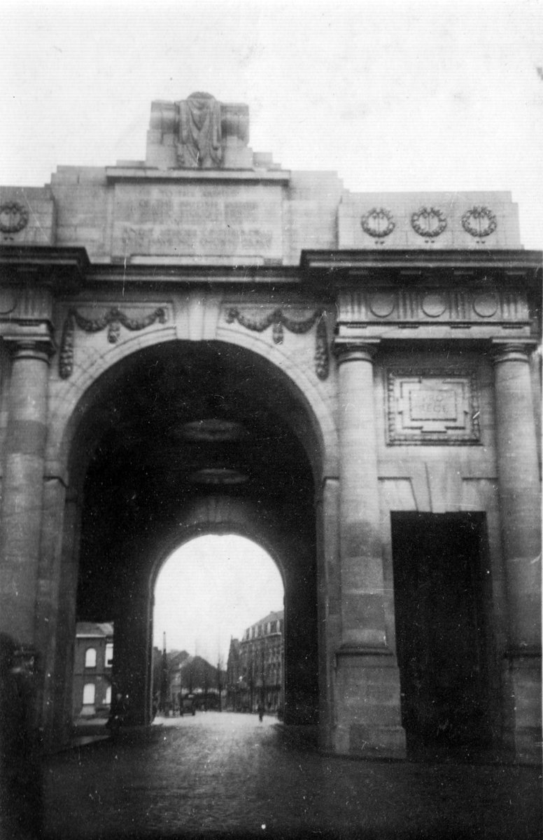  #Ypres1940: The Menin Gate was damaged in the fighting of May 1940, the 'forgotten Battle of Ypres' - and these grainy photos were taken by a German soldier some days later. Eighty years ago the Gate would remain silent for more than four years until liberated by the Poles.