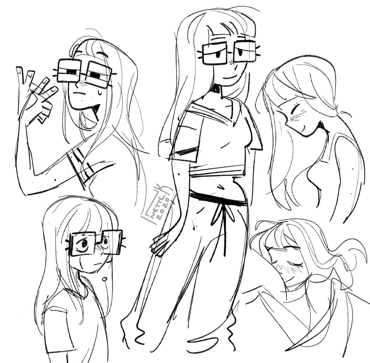 Some self doodles 