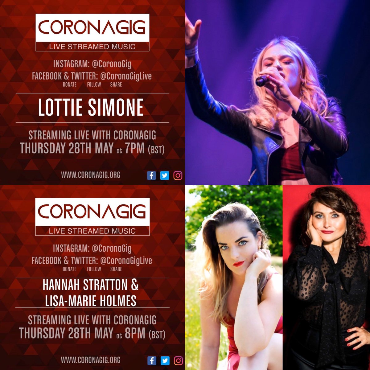 CoronaGig - Live Music Stream tweet media