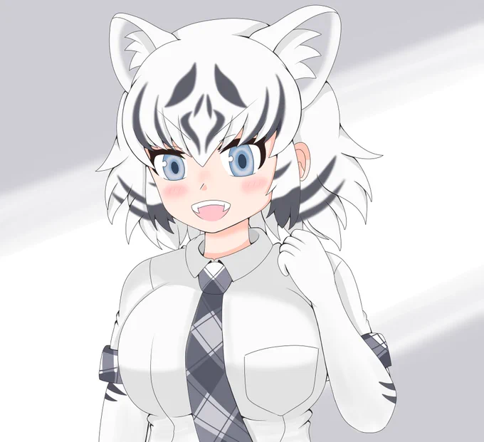 ホワイトタイガーさん
#けものフレンズ
#けもフレ3 