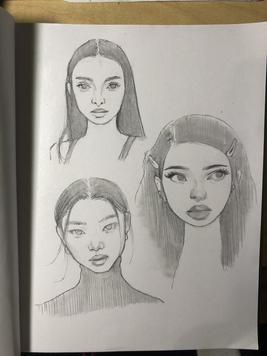 Studies i did yesterday 