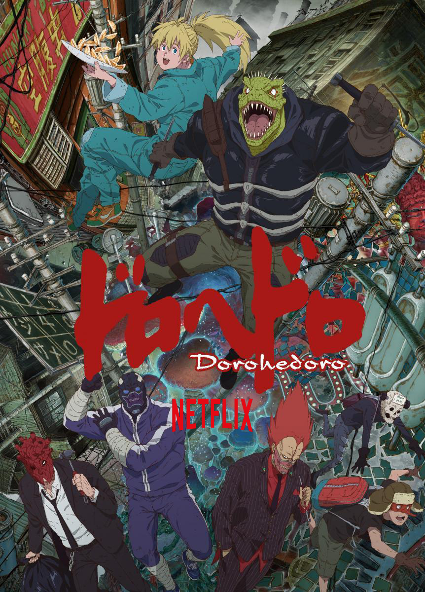 #Dorohedoro (12 Episodes, Dub/Sub) is now on <a href="/netflix/">Netflix</a>!

netflix.com/title/80991903