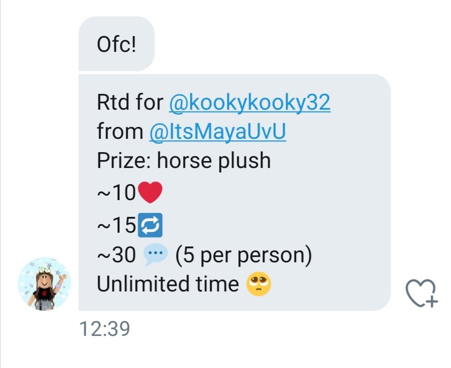 kookykooky32's tweet photo. I got a rt deal from @ItsMayaUvU  please help it only takes some seconds I'm collecting plushies so please help help would be appreciated ❤️ https://t.co/ceujcDUYhA