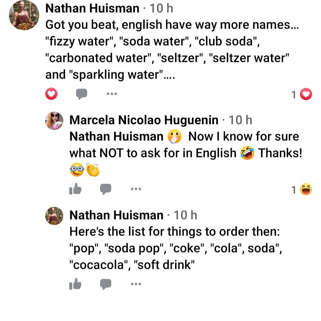 theinterprenerd's tweet photo. It seems the English have the same problem than us... Way too many people like sparkling water. But, watch out! 😜 Club soda, Seltzer water, sparkling water and tonic are NOT the same 🤷🏼

https://t.co/6La2lGYUZO

#sparklingwater
#clubsoda
#tonic
#seltzer
#languagegeek https://t.co/c0mE6Q3pkz