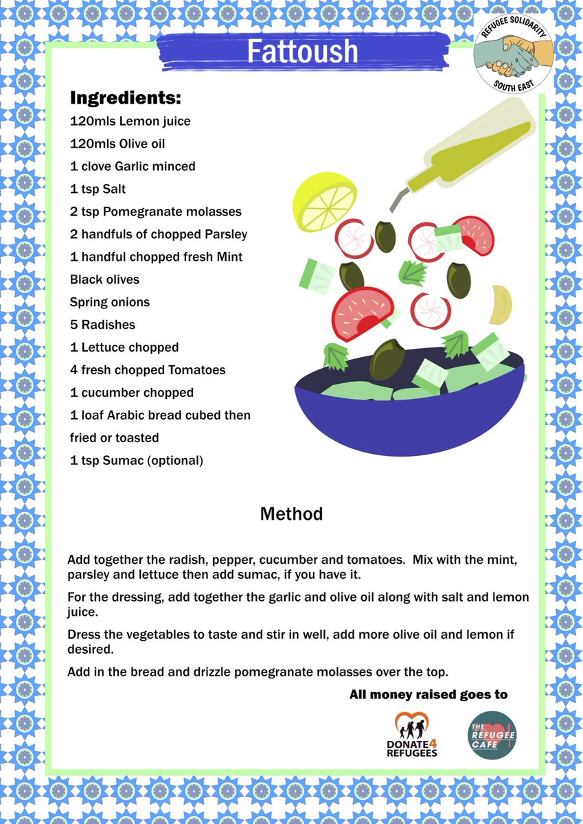 For everyone who missed out on the ingredients list for tomorrow's live cook-a-long with <a href="/DamascusChef/">Damascus Chef</a>. 

Please just message us on Facebook if you have any questions before the event.