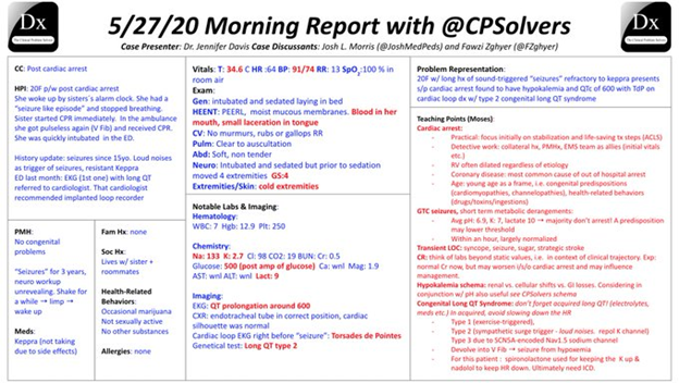 Time for some  #SpacedRepetition:  @CPSolvers May 27th Day 57:  http://bit.ly/36z9FFE Chat recap of the  #ClinicalPearls  #VirtualMorningReport w/  @sargsyanz  @StephVSherman Shoutout to  @JoshMedPeds &  @FZghyer  @DxRxEdu  @rabihmgeha Learning points courtesy of  @haematognomist