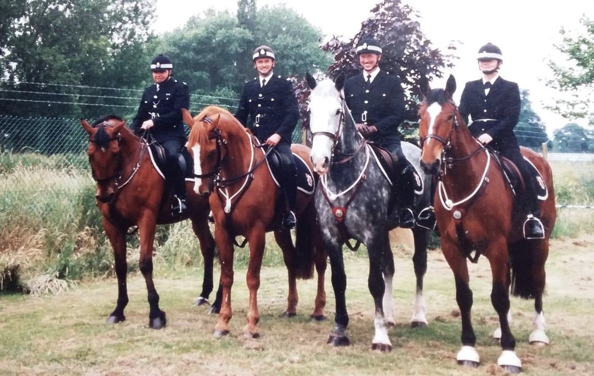 #ThrowBackThursday to the Met Police Horse Show 1993. #StandTall #MountedPolice #PoliceHorseShow