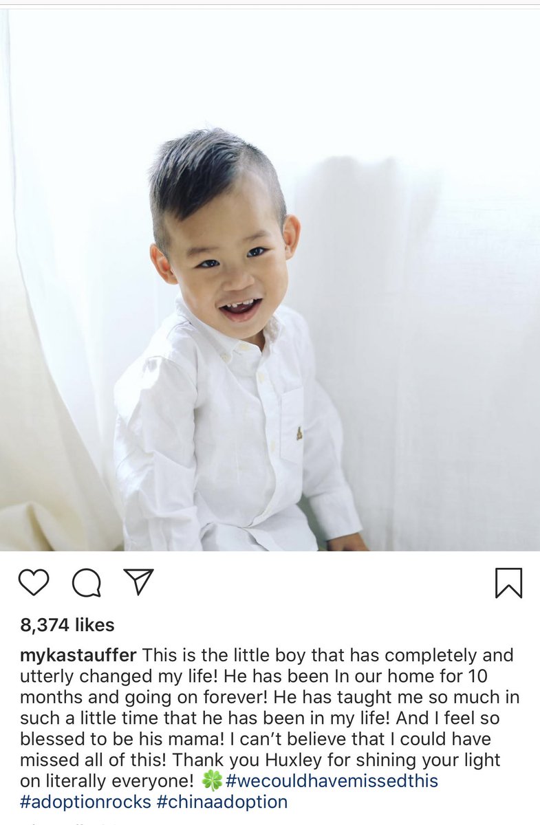 Imagine being such a fucking Karen that when you find out the child you adopted has needs, you get rid of him because he doesn’t fit into your pretend perfect cookie cutter life. It’s tragic and my heart BREAKS for this little boy who just needed to be loved.  #fuckmykastauffer