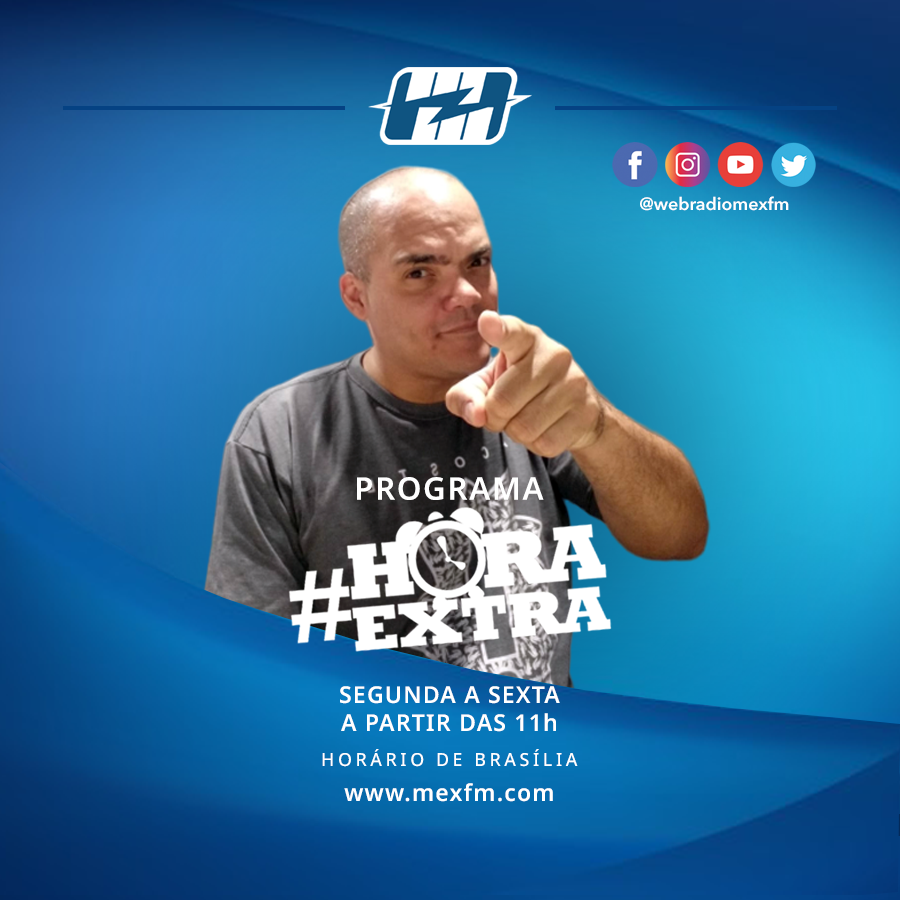 webradiomexfm's tweet photo. Agora na programação da https://t.co/YnIT0eE8UE tem #ProgramaHoraExtra com Marcio Edison, bora?? Acesse o link e ouça!
#webradiomexfm #webradio #radio #music #musica #24horas https://t.co/azw4zR64i2
