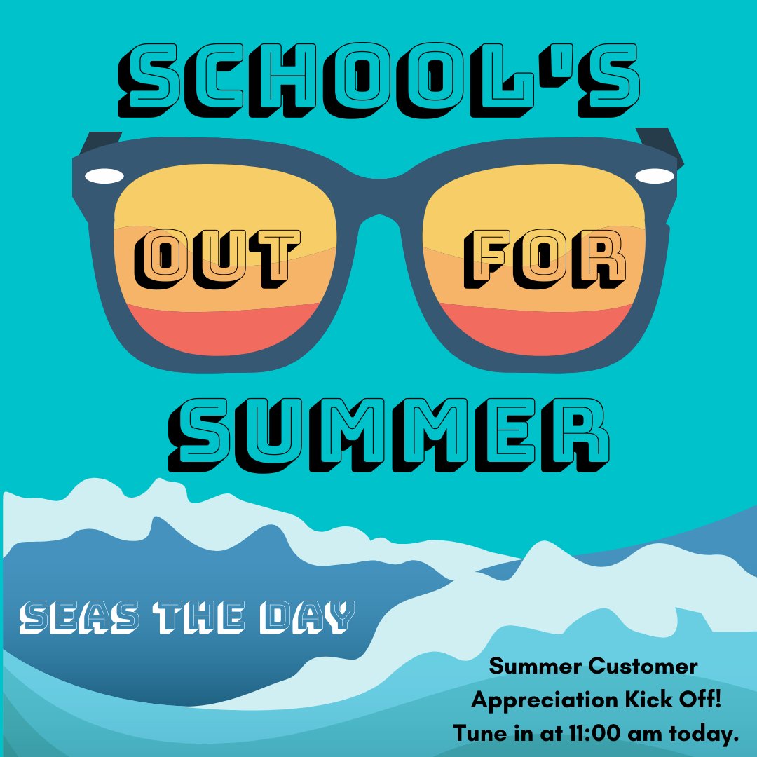TitaniumStrong3's tweet photo. Wheel Spinning, summer style! No more homeschooling for most of us, so let's kick off summer early with some fun customer goodies! Tune in at 11:00 am today for the wheel spin. #titaniumwireless #schoolsoutforsummer #seastheday #disruptingthetelecomindustry #customerappreciation https://t.co/6ChsNad1bS