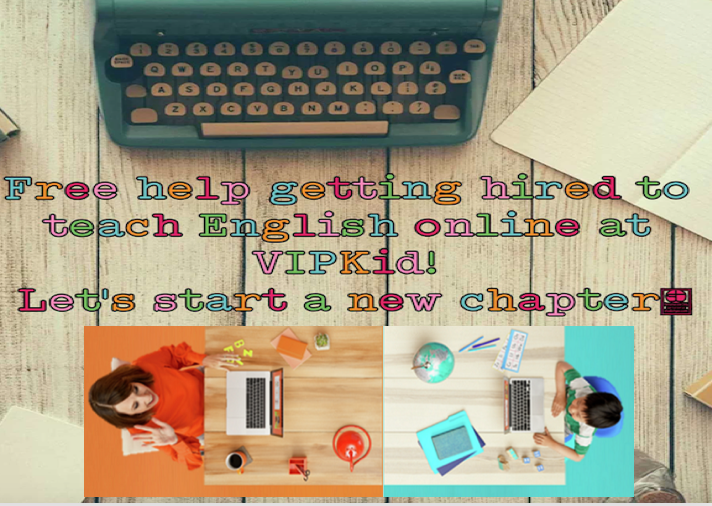 VipkidAllison's tweet photo. Free help getting hired to teach ESL online! #sidehustle #vipkid #vipkidgethired #vipkidmock #vipkiddemo #teachingonline #teachingesl #teachonline #teacher #TeachFromHome https://t.co/67XQwdji0X