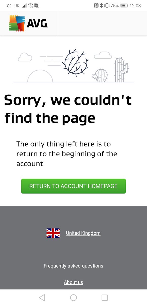 presdave's tweet photo. @AVGFree hi, I'm trying to reset my password on the website but when I click the 'forgot password' link, it takes me to this page. Can you help, please? https://t.co/fljmuHH1eC