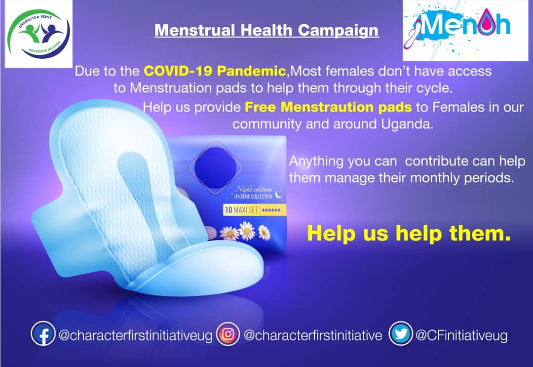 As we mark the Menstrual Hygiene Day 2020, why let her cut out pieces of cloths to pad them?? The irritations and discomfort that comes with having  unsafe ways to stop aunt flo. 
#MHDay2020 #MenstrualHygiene #MenstrualHealth #ActOnMenstrualHygiene #MenstruationMatters