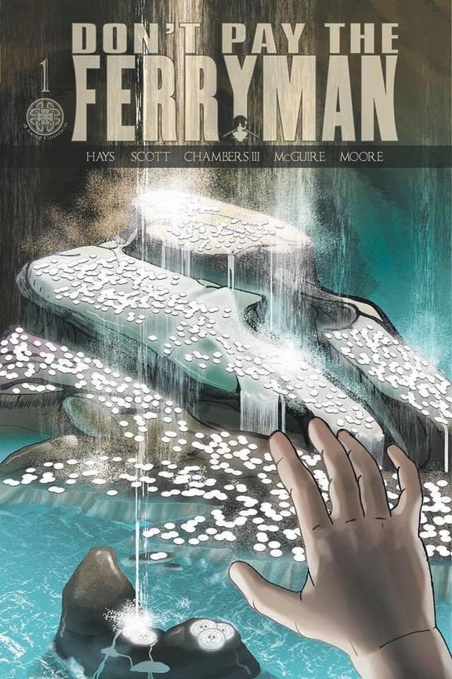 mclainmcguire's tweet photo. Big Announcement! 
I’m so excited to announce my (McLain McGuire.) official cover for 4 Leaf Comics and Chris Hays, Author Don’t Pay The Ferryman. Thank you so much Rita for your amazing color work on the cover. And thank you Chris for the amazing opportunity. Click on the link. https://t.co/YluQlaXnsY