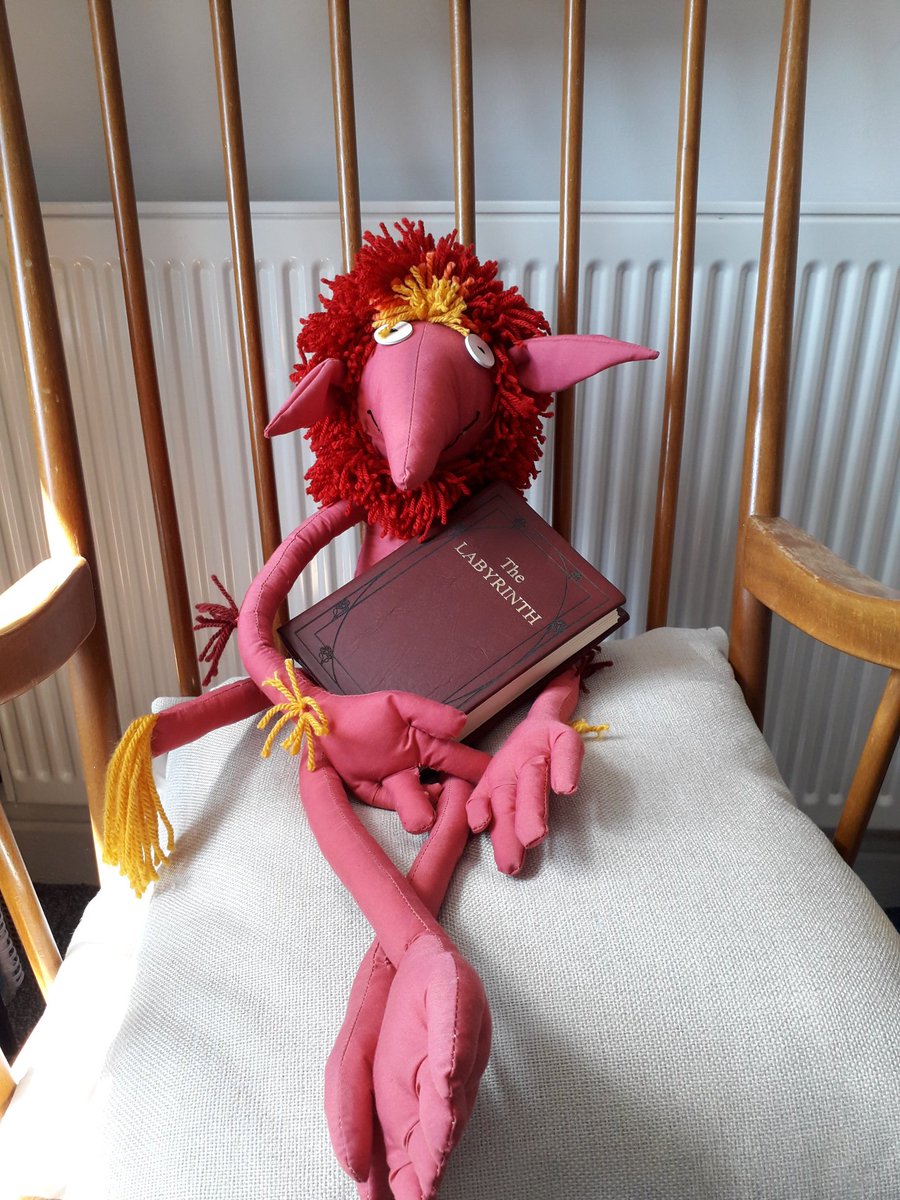 king_lyd's tweet photo. It took me 2 weeks but I finished my Firey! Pleased with how hes turned out. I've named him Danny after Danny John Jules who played him in #Labyrinth #chillydown #JimHenson #craft
@DannyJohnJules @JimHensonMuppet https://t.co/8s9vlgF9en